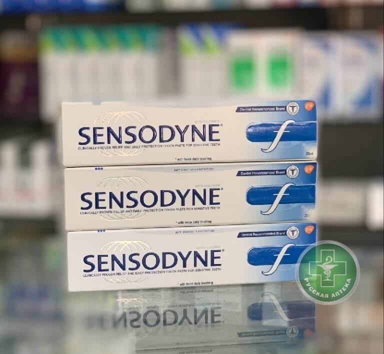 Sensodyne Зубная паста с фтором для чувствительных зубов 20 мл