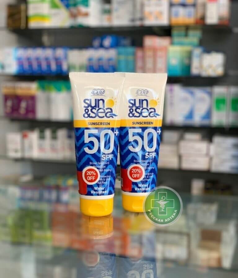 Eva Sun and Sea Солнцезащитный лосьон SPF 50 200 мл