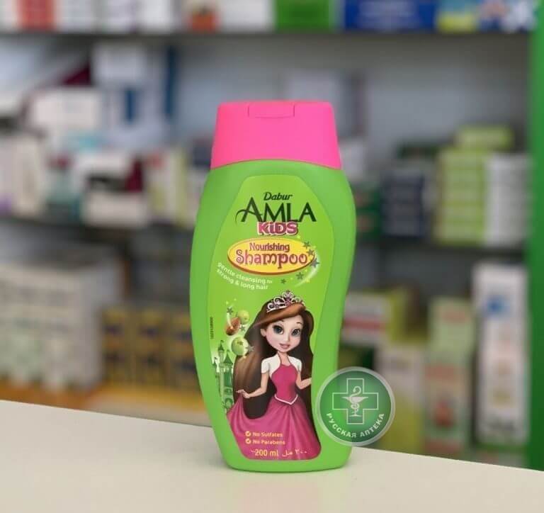 Dabur Amla Детский питательный шампунь 200 мл