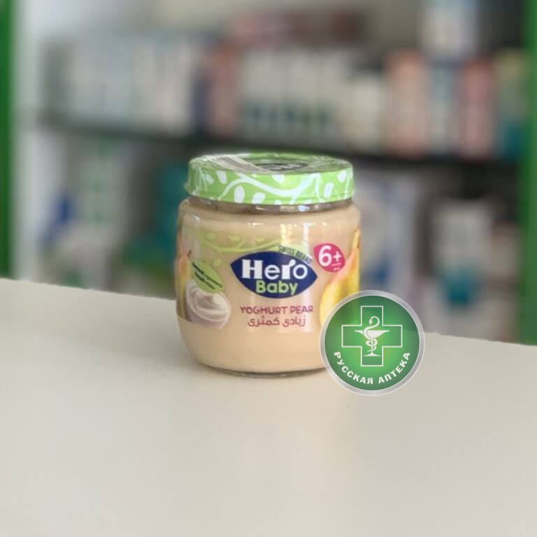 Hero Baby Йогурт груша 125 г