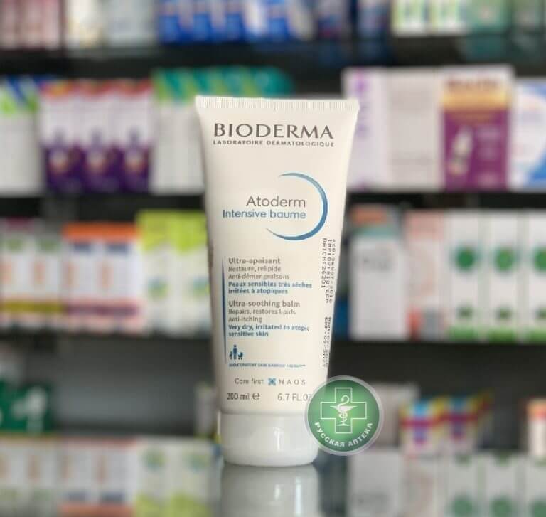 Bioderma Atoderm Ultra‑Soothing Balm for sensitive very dry, irritated, and atopic skin 200 ml