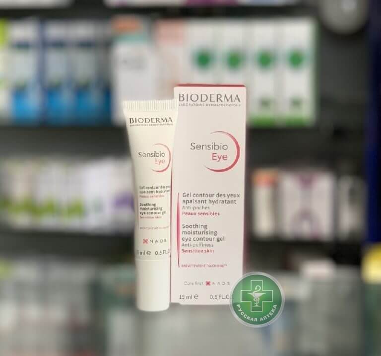 Bioderma Sensibio Гель для контура глаз 15 мл