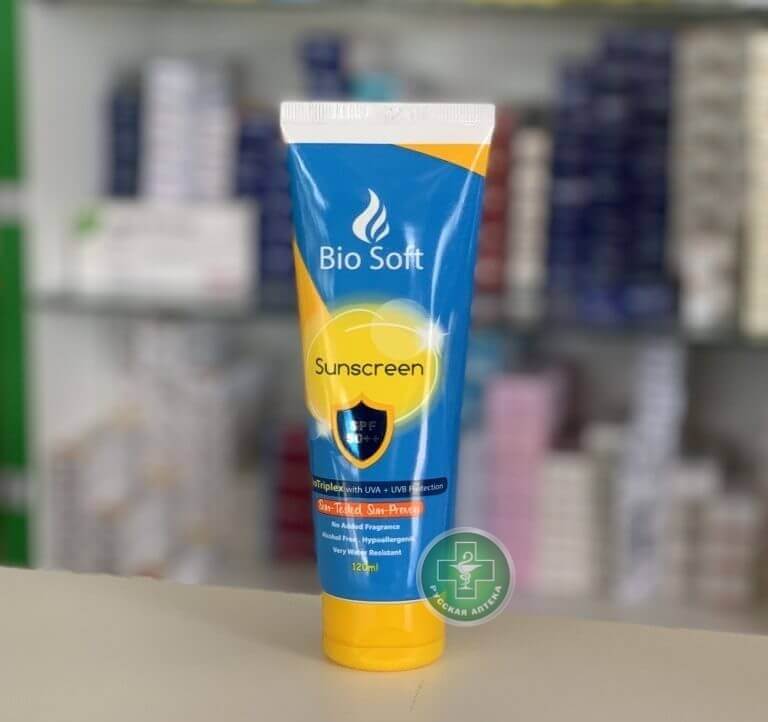 Bio Soft Солнцезащитный крем SPF 50++ 120 мл