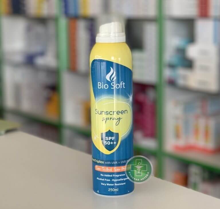 Bio Soft Солнцезащитный спрей SPF 50++ 250 мл
