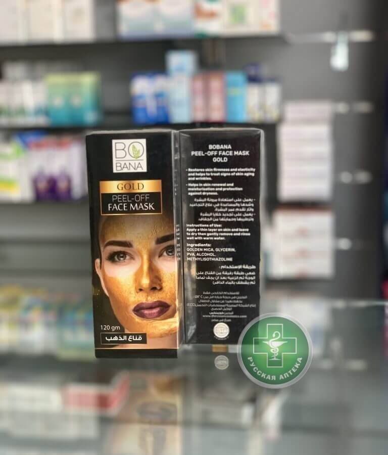 Bobana Gold peel off face mask 120 g