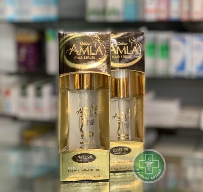 Dabur Amla Сыворотка для волос со змеиным маслом 50 мл