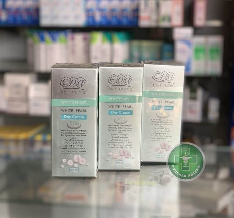 Eva Skin Clinic Осветляющий дневной крем «Белый Жемчуг 360» SPF 15 50 мл