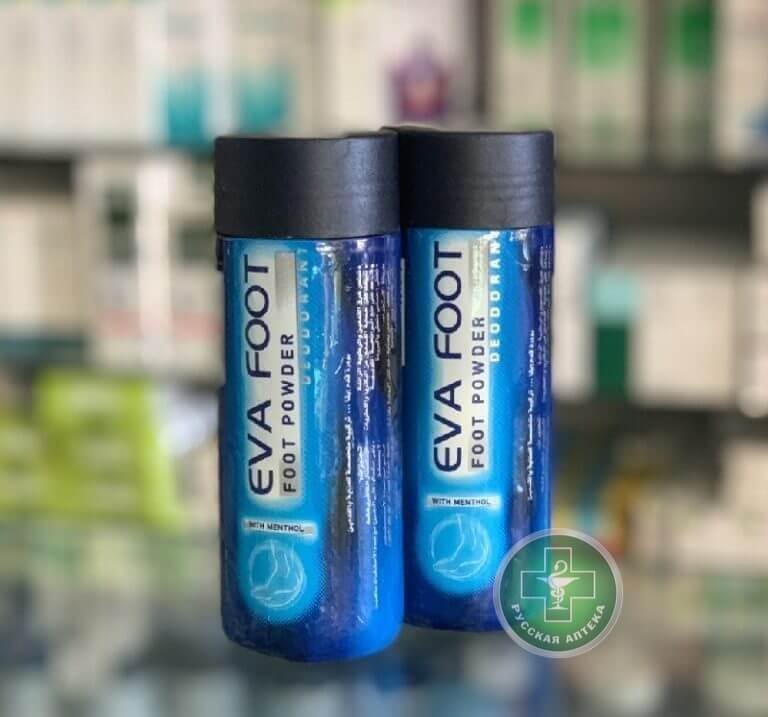 Eva Foot Пудра‑дезодорант для ног с ментолом 50 г