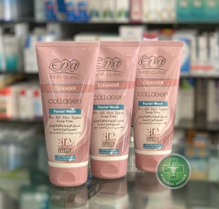Eva Skin Clinic Гель для умывания с коллагеном для всех типов кожи 150 мл
