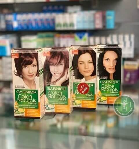 Garnier Color Naturals Creme Краска для волос с оливковым маслом, авокадо и маслом ши 1 коробка