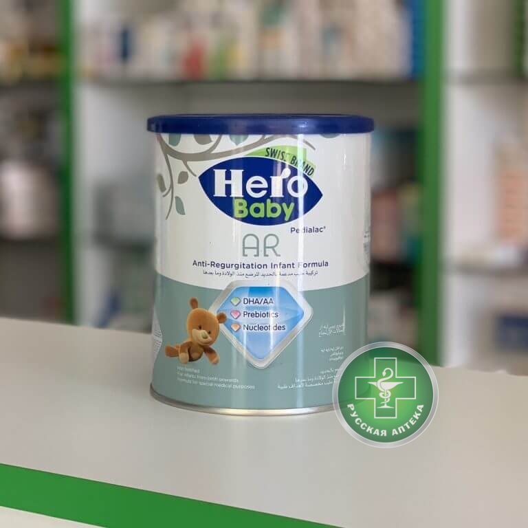 Hero Baby AR Смесь против срыгивания с рождения 400 г