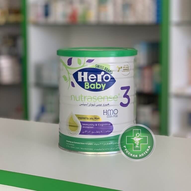 Hero Baby Нутрасенс Смесь детская №3, 1-3 года 400 г