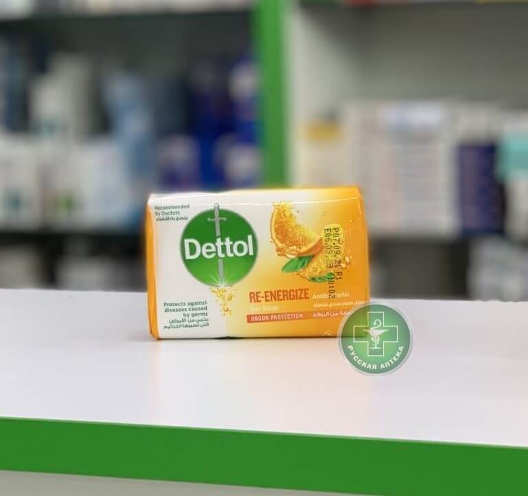 Dettol Антибактериальное мыло Ре-энерджайз 85 г