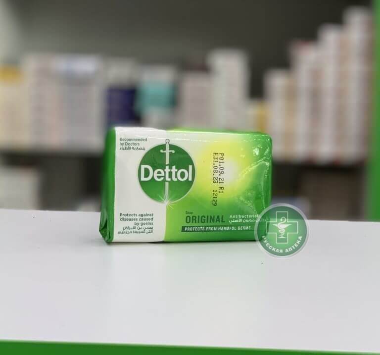 Dettol Антибактериальное мыло с ароматом сосны 115 г