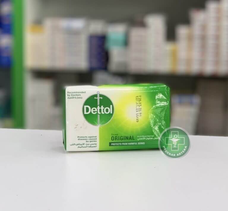 Dettol Антибактериальное мыло с ароматом сосны 85 г