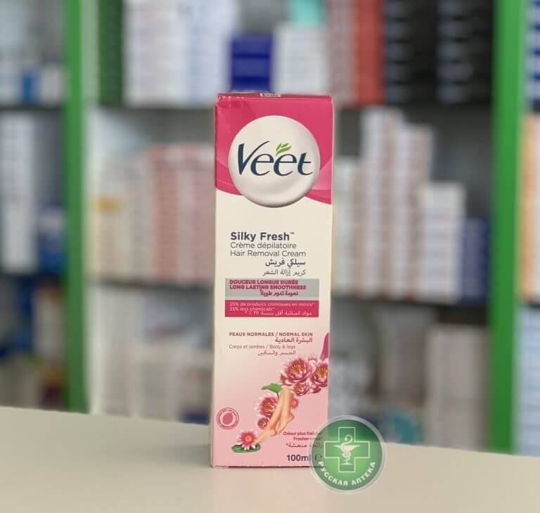 Veet Крем для депиляции для женщин "Шелковая свежесть" для нормальной кожи 100 мл