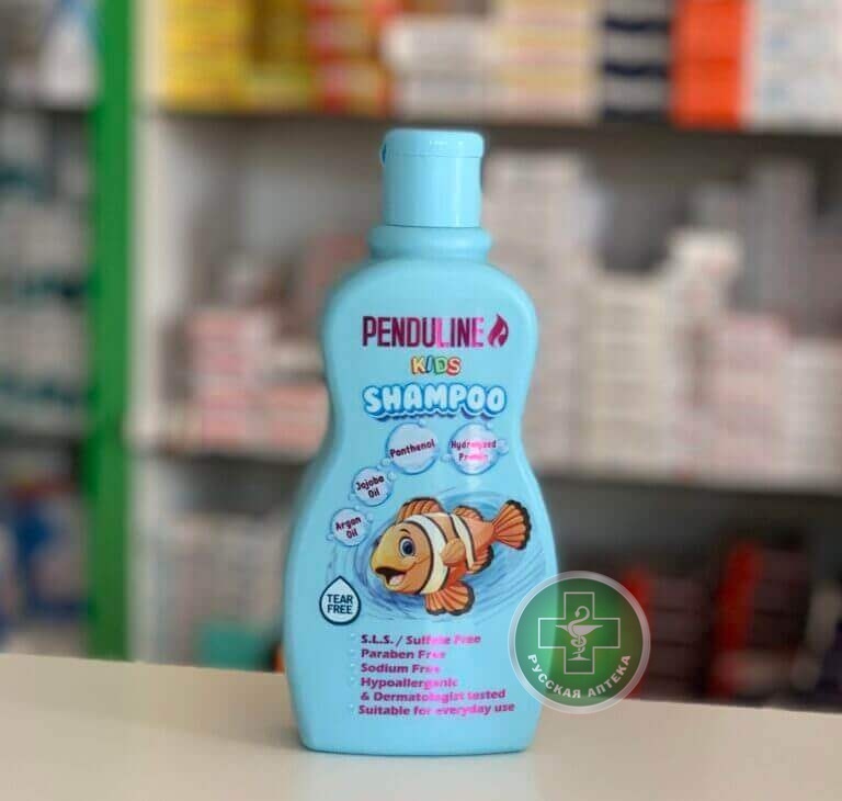 Penduline Blue Kids Shampoo for Normal and Dry Hair from Birth 250 ml