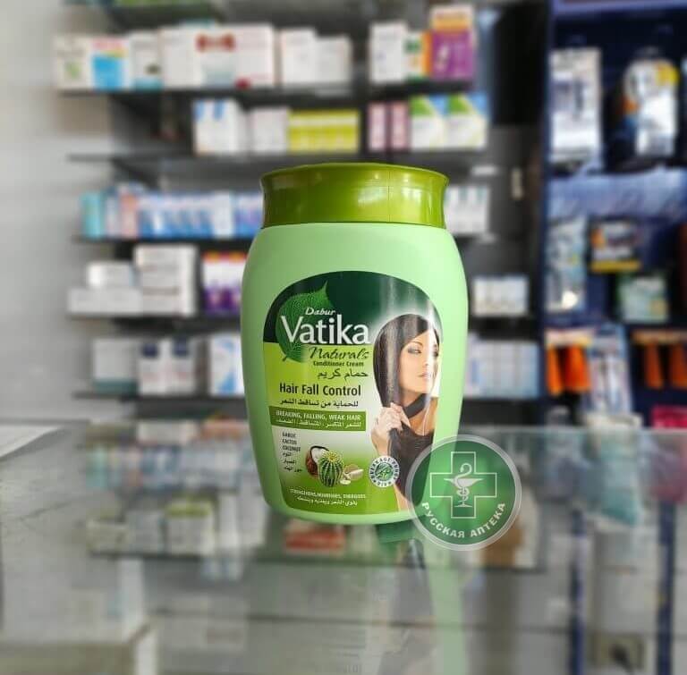 Vatika Naturals Обогащённый крем от выпадения волос с чесноком, кактусом и кокосом 900 г