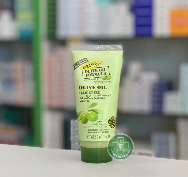 Palmer’s Кондиционер‑стайлер с оливковым маслом для волос и кожи головы 50 г