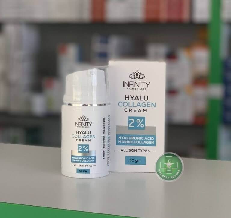 Infinity Hyalu Collagen cream with hyaluronic acid & marine collagen 50 g