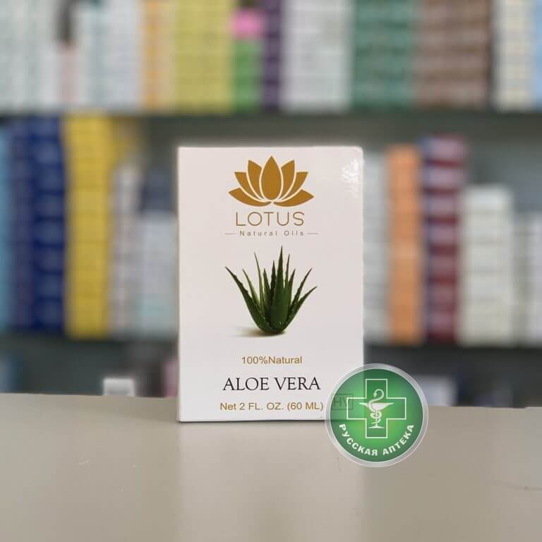 Lotus Масло алоэ вера 60 мл