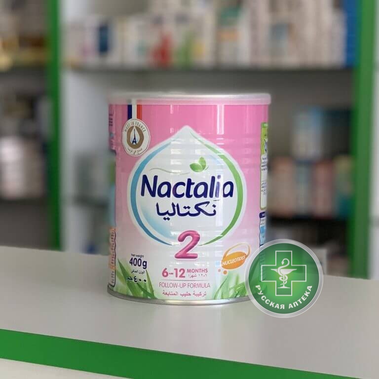 Nactalia Infant formula #2, 6-12 months 400 g