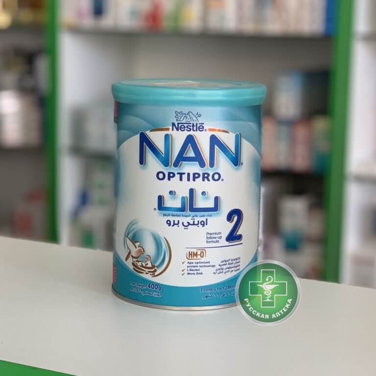Nestle Nan Optipro Milk formula #2 400 g