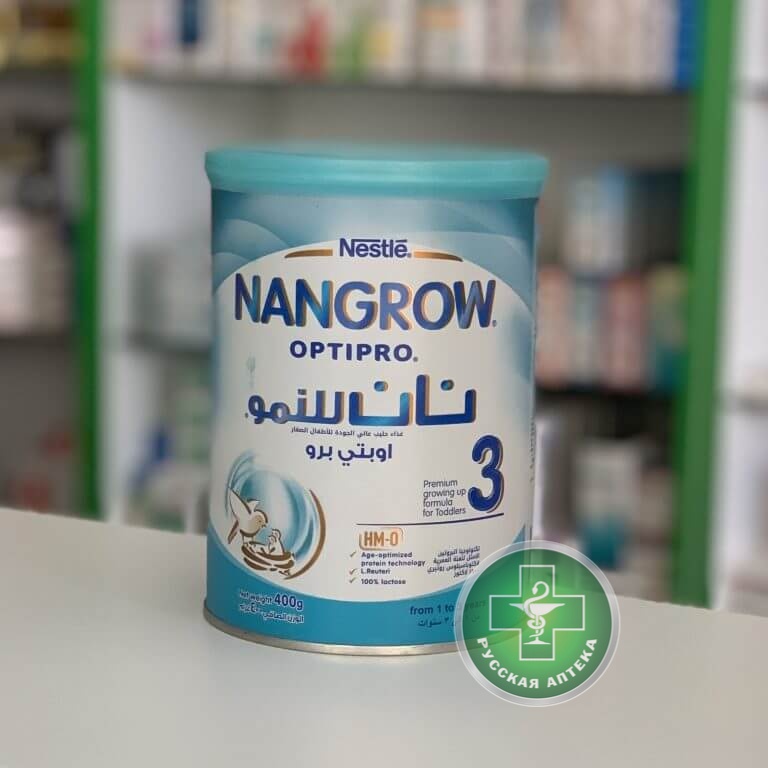 Nestle Nangrow Optipro Детская молочная смесь №3 400 г