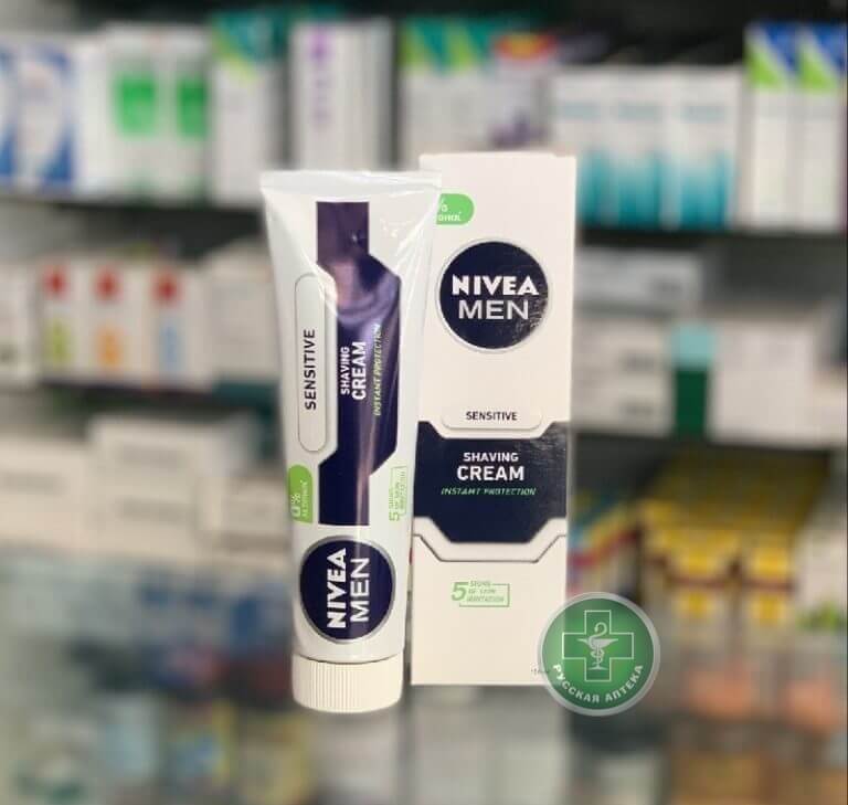 Nivea Men Крем для бритья для чувствительной кожи 100 мл