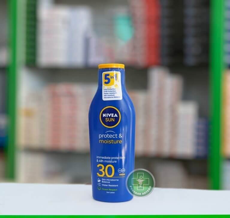 Nivea Sun Protect & Moisture Лосьон для загара SPF 30 5 в 1 200 мл