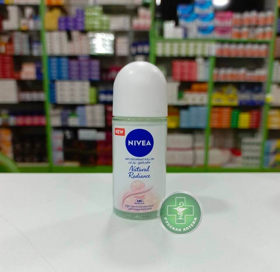 Nivea Women anti-perspirant roll-on Natural radiance with vitamin C 48h 50 ml