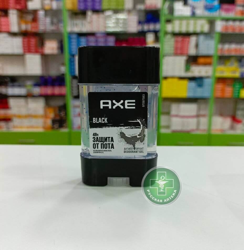Axe Black Men gel anti-perspirant 48h 75 ml