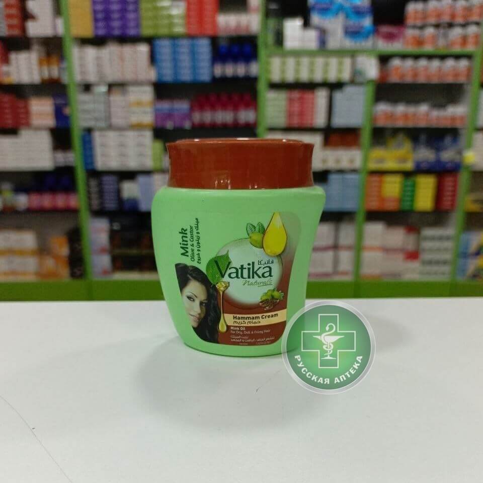 Vatika Hair Mask with Mink Oil for Soft and Silky Hair 225 g