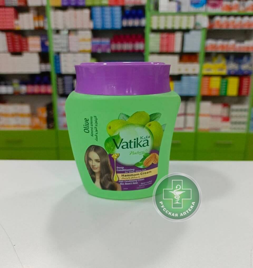 Vatika Mask Deep Conditioning with Olive Oil, Almond, and Henna Extract 450 g