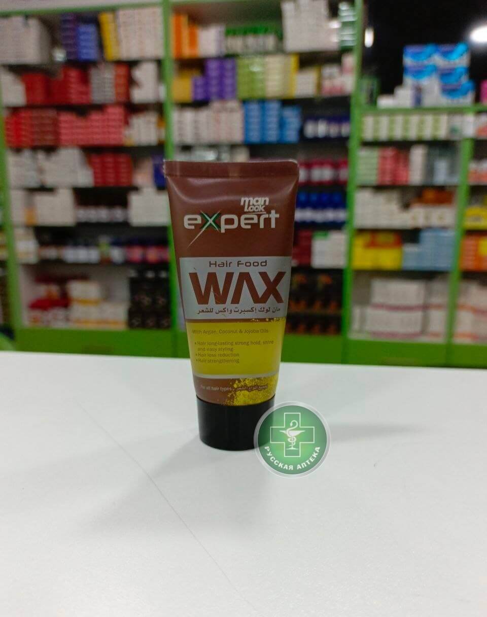 Eva Man Look Expert Воск для всех типов волос с аргановым, кокосовым и маслом жожоба 50 г