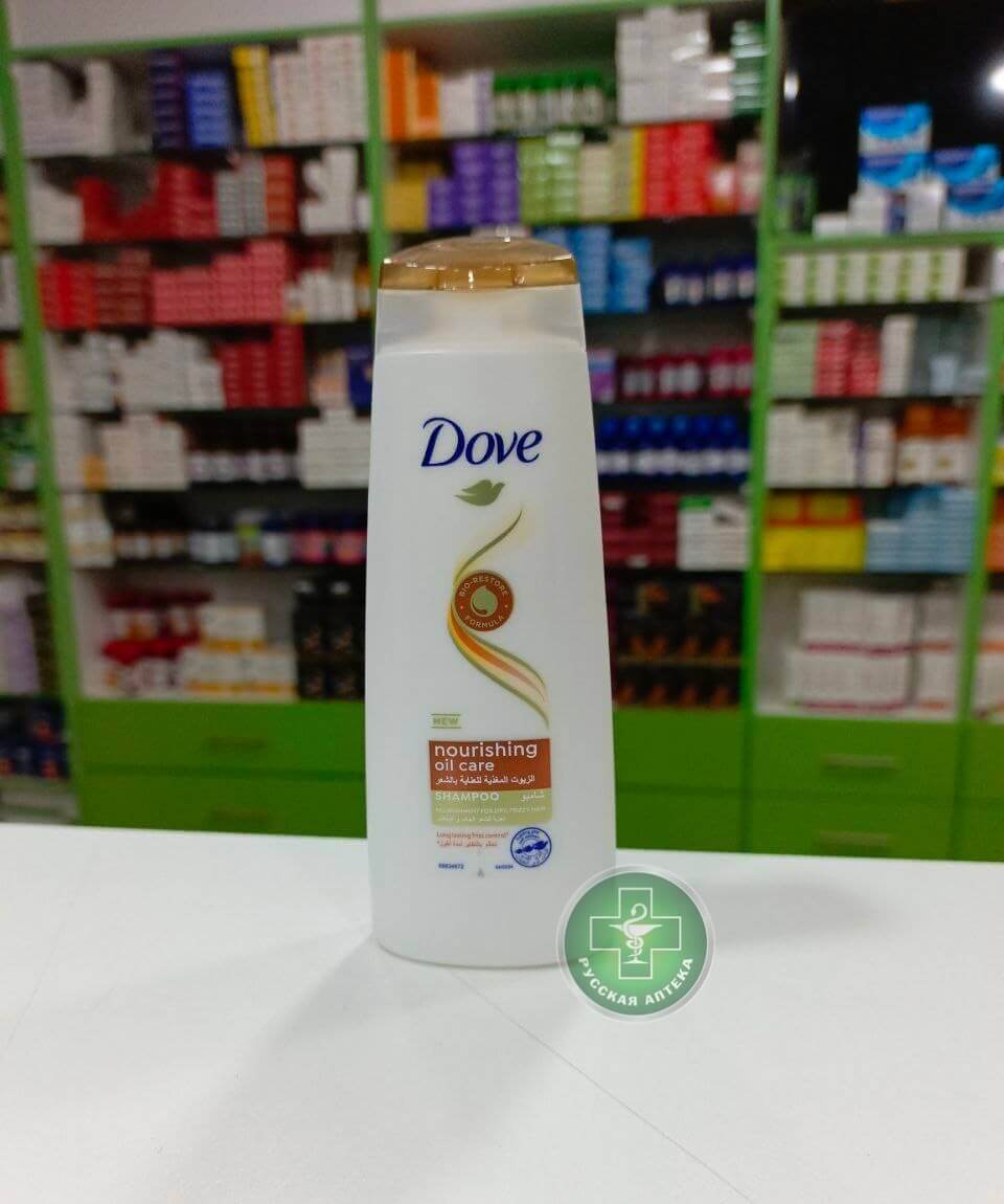 Dove Шампунь питательный для сухих, вьющихся волос 180 мл