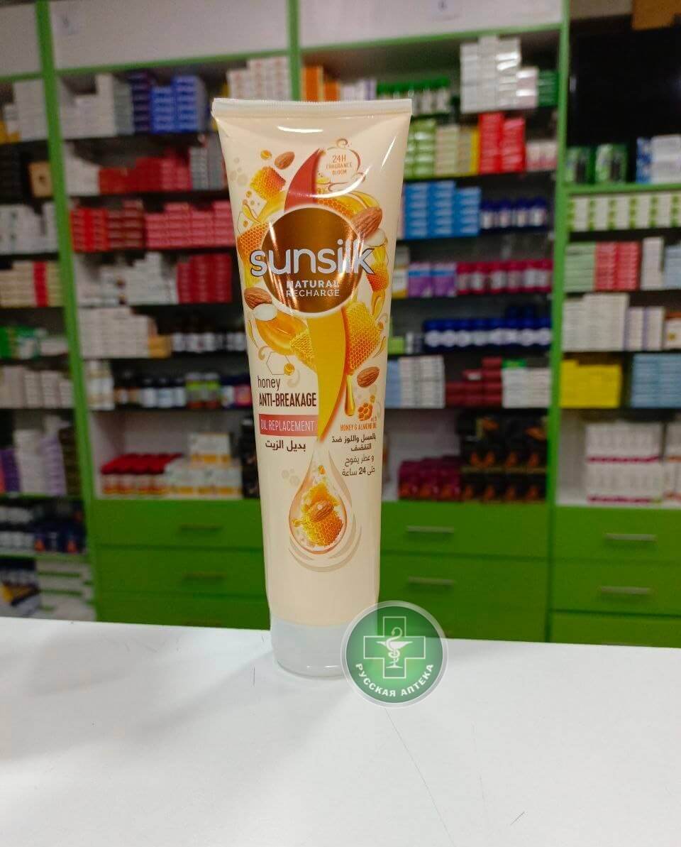 Sunsilk Крем‑заменитель масла против ломкости волос с мёдом и миндальным маслом 300 мл