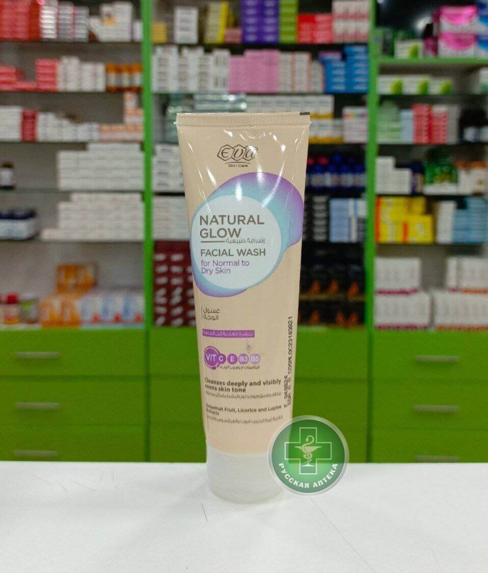 Eva Skin Care Гель для умывания Естесственное сияние для нормальной и сухой кожи 100 мл
