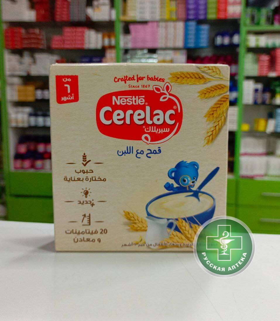 Nestle Cerelac Wheat milk porridge from 6 months