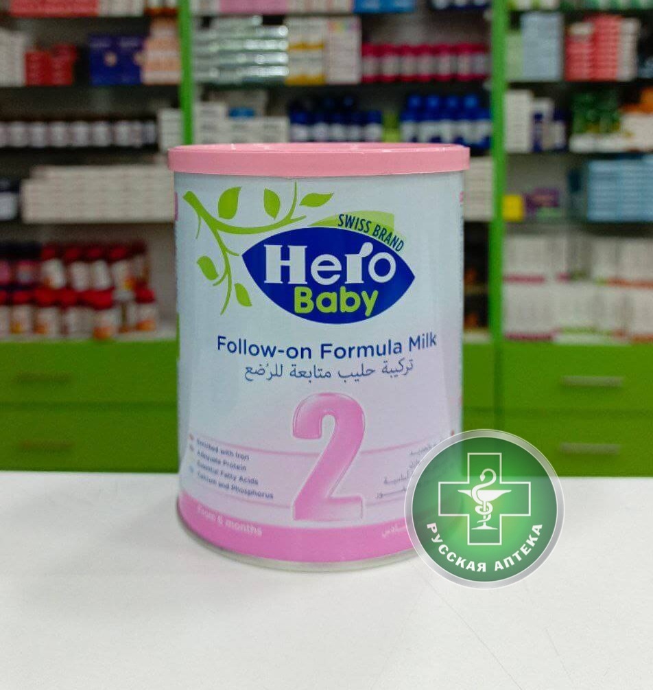 Hero Baby Follow-on formula milk #2, from 6 months, 400 gm