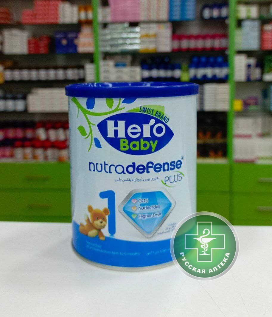 Hero Baby Nutra Defense Plus Infant formula #1, 0-6 months, 400 gm