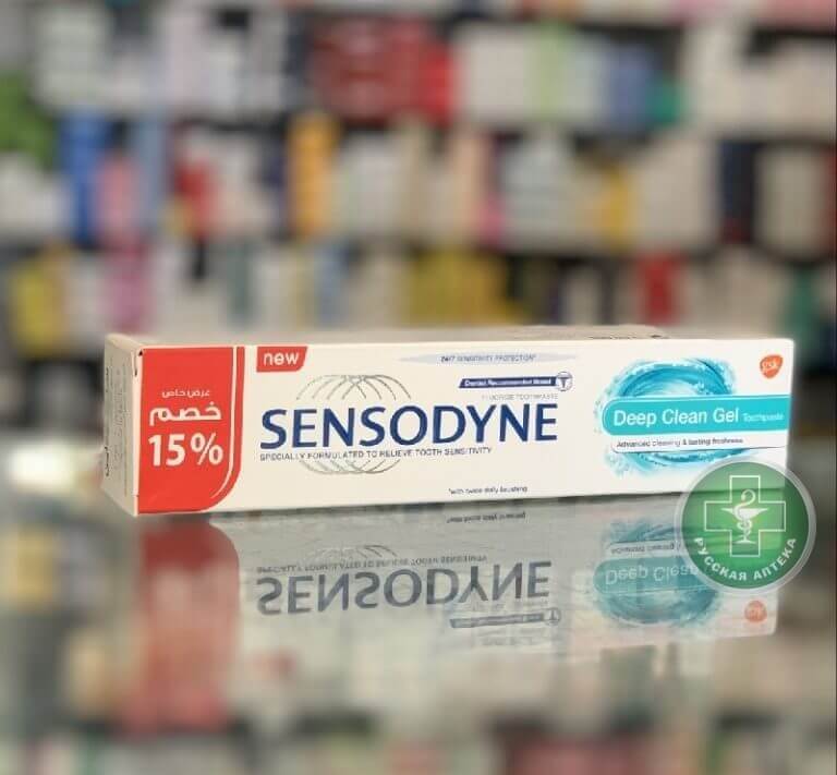 Sensodyne Deep Clean Гель для зубов 100 мл