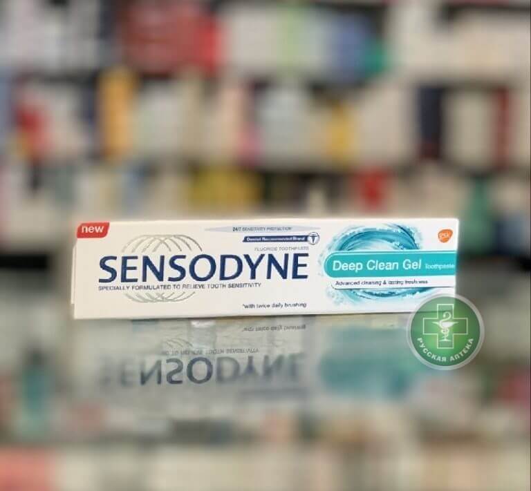 Sensodyne Deep Clean Гель для зубов 50 мл