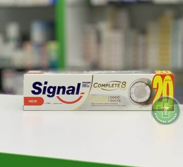 Signal Complete 8 Зубная паста с кокосом 100 мл