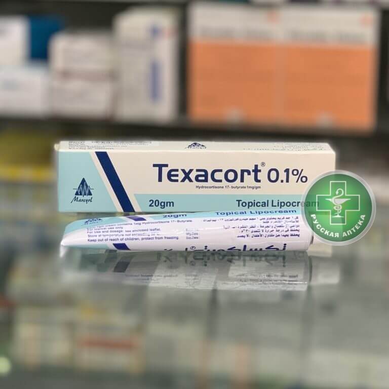 Тексакорт 0,1% Крем 20 г