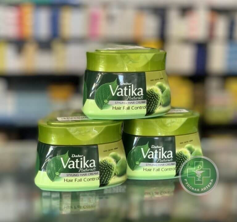 Vatika Крем для укладки волос с экстрактом кактуса 70 мл