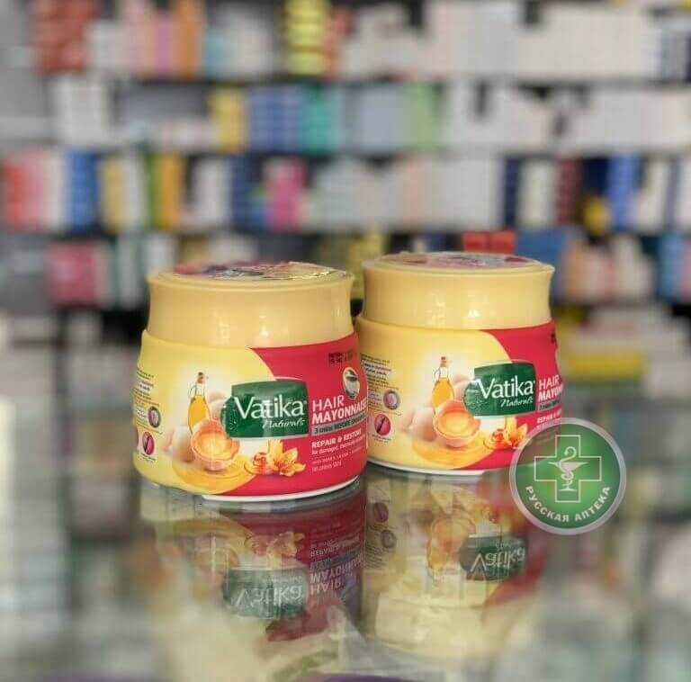 Vatika Hair Mayonnaise Restoring with Honey and Castor Oil 500 ml