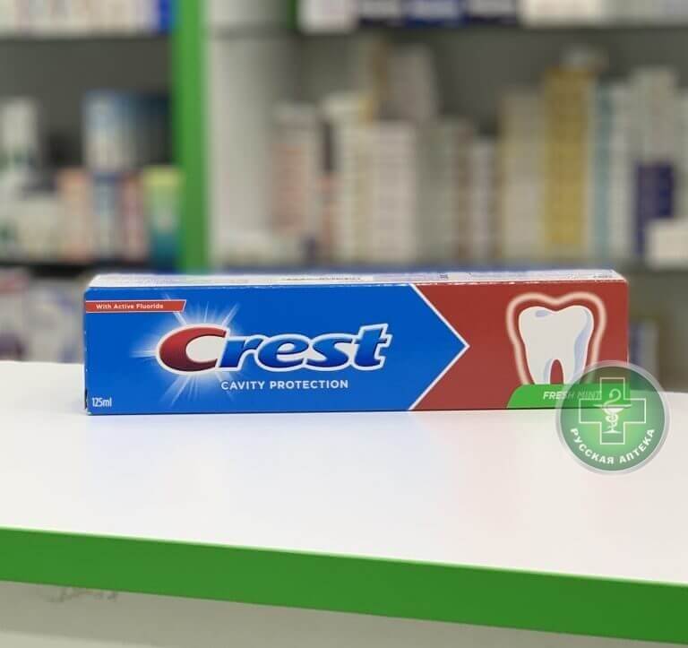 Crest Fresh Mint Зубная паста Защита от кариеса 125 мл