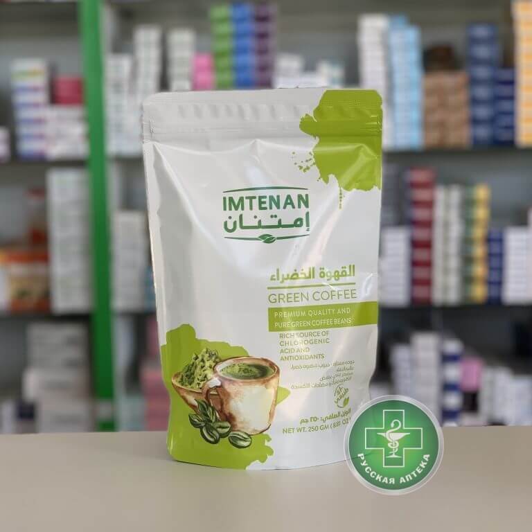 Imtenan Зеленый кофе 250 г