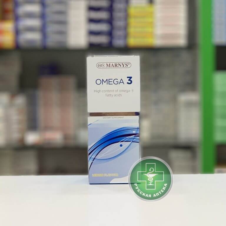 Marnys Omega 3 Syrup 125 ml